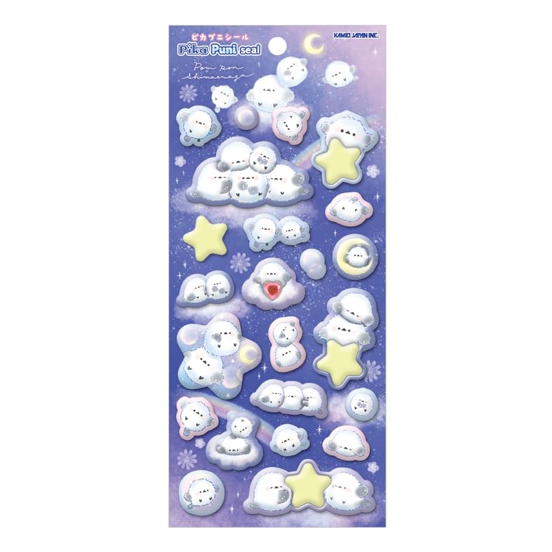 Y様確認用 Amazon.co.jp: カミオジャパン シール PIKAPUNIシール ぽんぽん